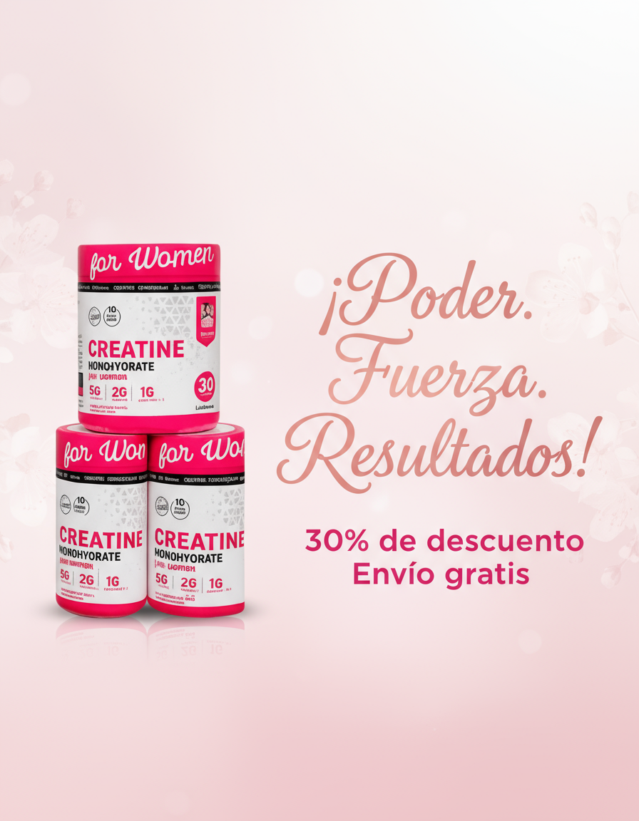 Anúncio Promocional Creatina - Versão Delicada